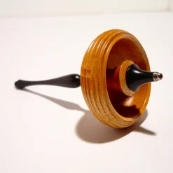 Ebony and Maple Spinning Top #2