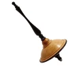 Ebony and Maple Spinning Top #1