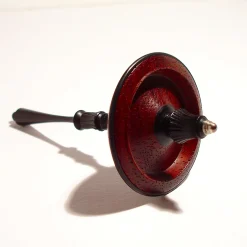 Ebony and Padauk Spinning Top