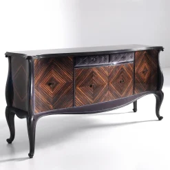 Ebony and Velvet Sideboard