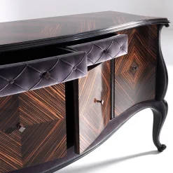 Ebony and Velvet Sideboard