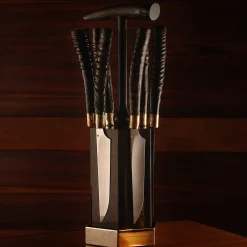 Ebony Knife Block