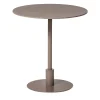 Echo Round Taupe Table by Gabbertas Studio