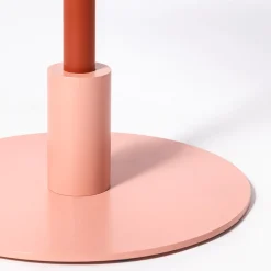 Echo Square Pink & Red Table by Gabbertas Studio