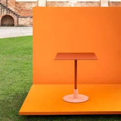 Echo Square Pink & Red Table by Gabbertas Studio