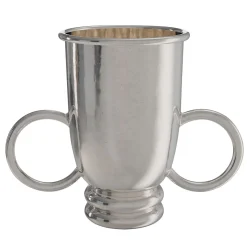 Echo V1 Small Silver Pewter Wine Basket