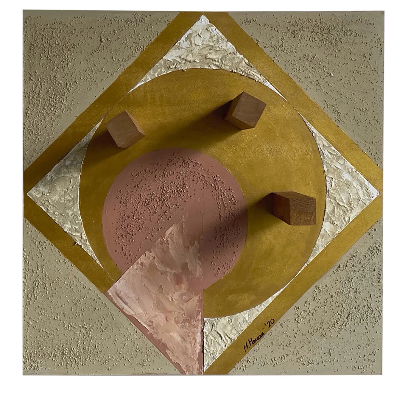 Eclissi Decorative Panel and Wall Hanger by Mascia Meccani