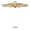 Ecru Round Outdoor Umbrella