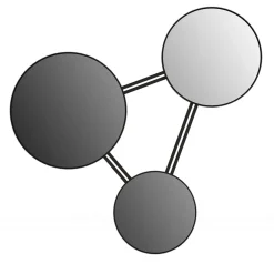 ED032 Black Wall Mirror