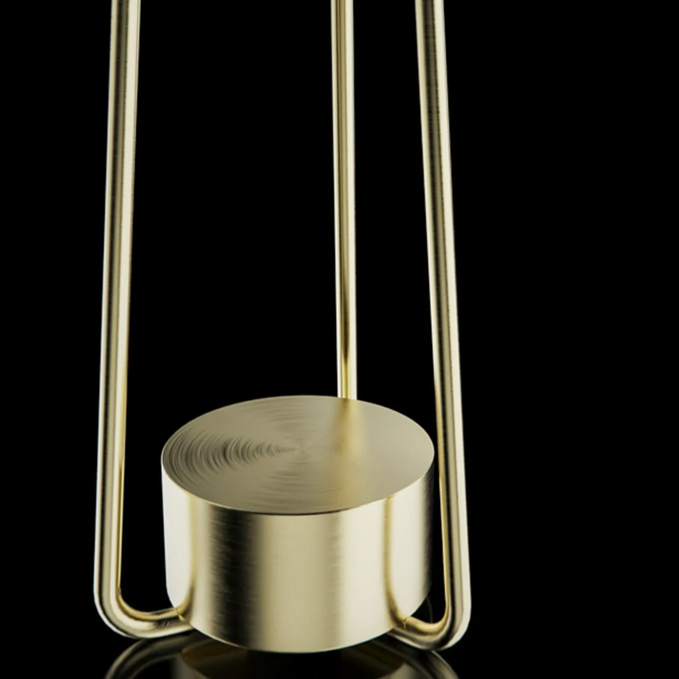 ED014 Brass Coat Hanger