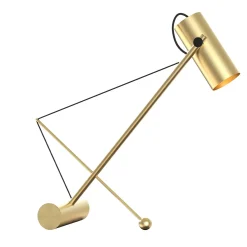 ED049 Brass Desk Lamp