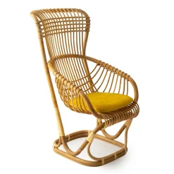 Eden Manao & Manila Cane Armchair With Cushion