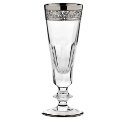 Edinburgh Platinum Set of 6 Flute Glasses