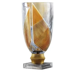 Egeria Small Gold Crystal Decorative Vase