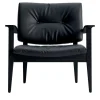 Eileen Black Armchair by Werther Toffoloni