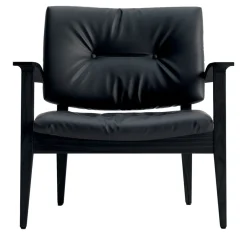 Eileen Black Armchair by Werther Toffoloni