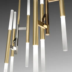 Eklé Gold and Bronze Chandelier