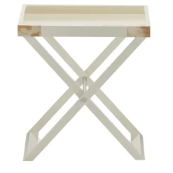 Elba Serving Table Ivory