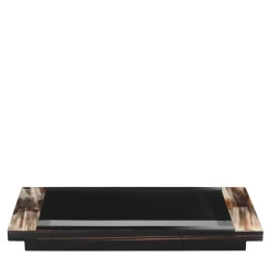 Elia Tray with Horn & Ebony