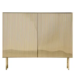Elizabeth Polished Brass Sideboard by Nathalie Dewez