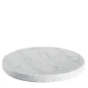 Ellipse Carrara Marble Fruit Bowl