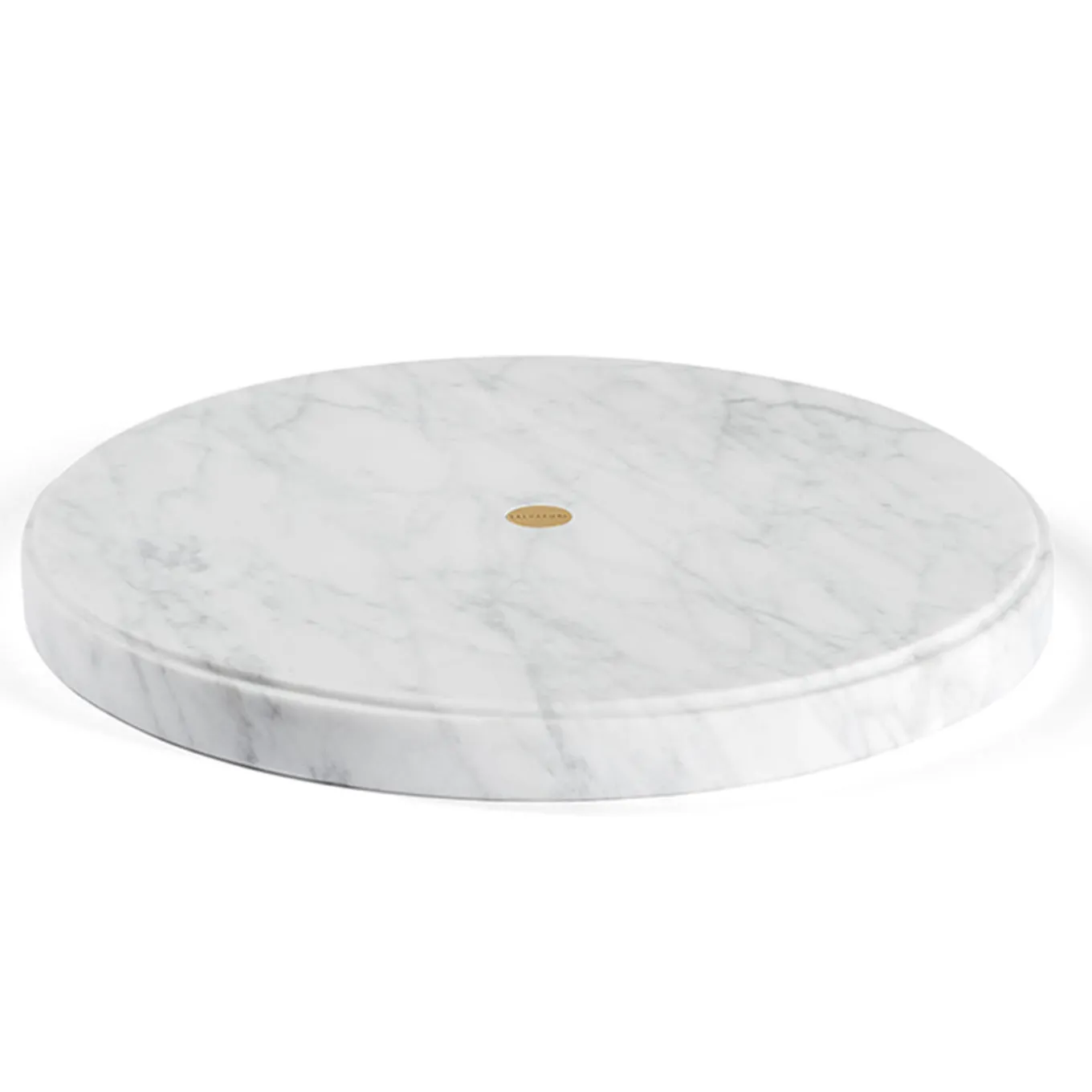 Ellipse Carrara Marble Fruit Bowl