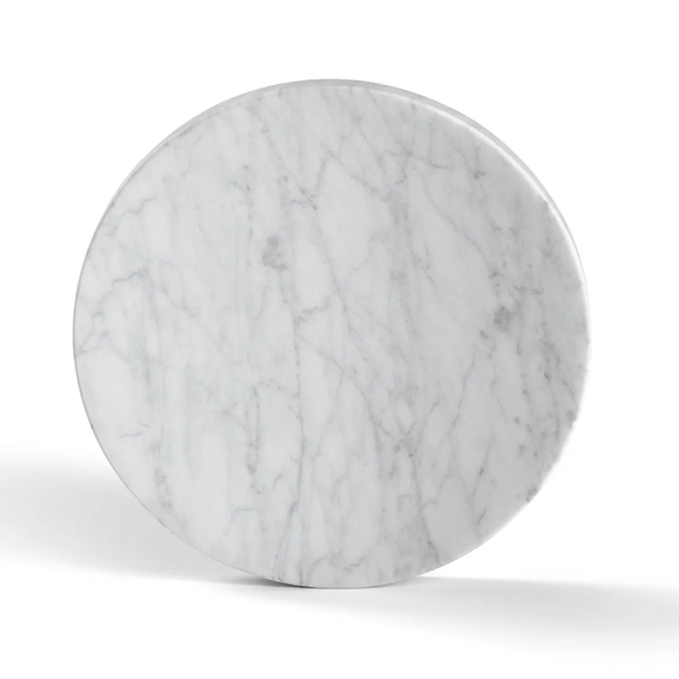 Ellipse Carrara Marble Fruit Bowl