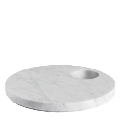 Ellipse Carrara Marble Platter
