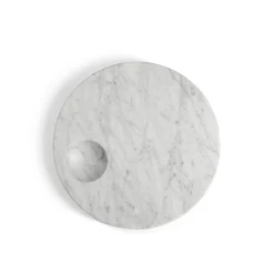 Ellipse Carrara Marble Platter