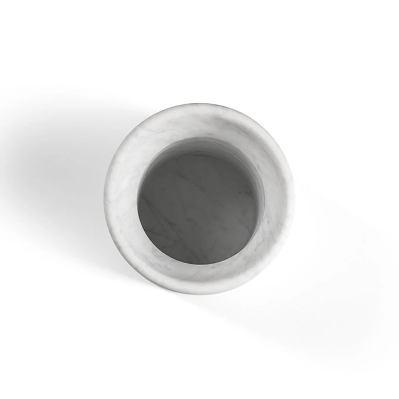 Ellipse Carrara Marble Wine Cooler