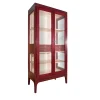 Elsa 2-Door Red Display Cabinet by Eugenio Gambella