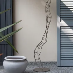 Embryo Metal Sculpture