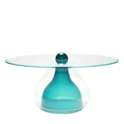 Emerald Green Miya Low Coffee Table - Collector's Edition by Elena Salmistraro
