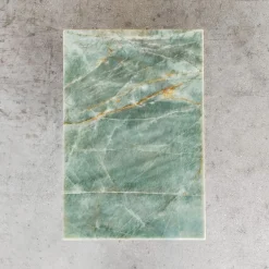 Emerald Quartzite Marble Side Table
