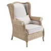 Emma Wicker Bergére Armchair