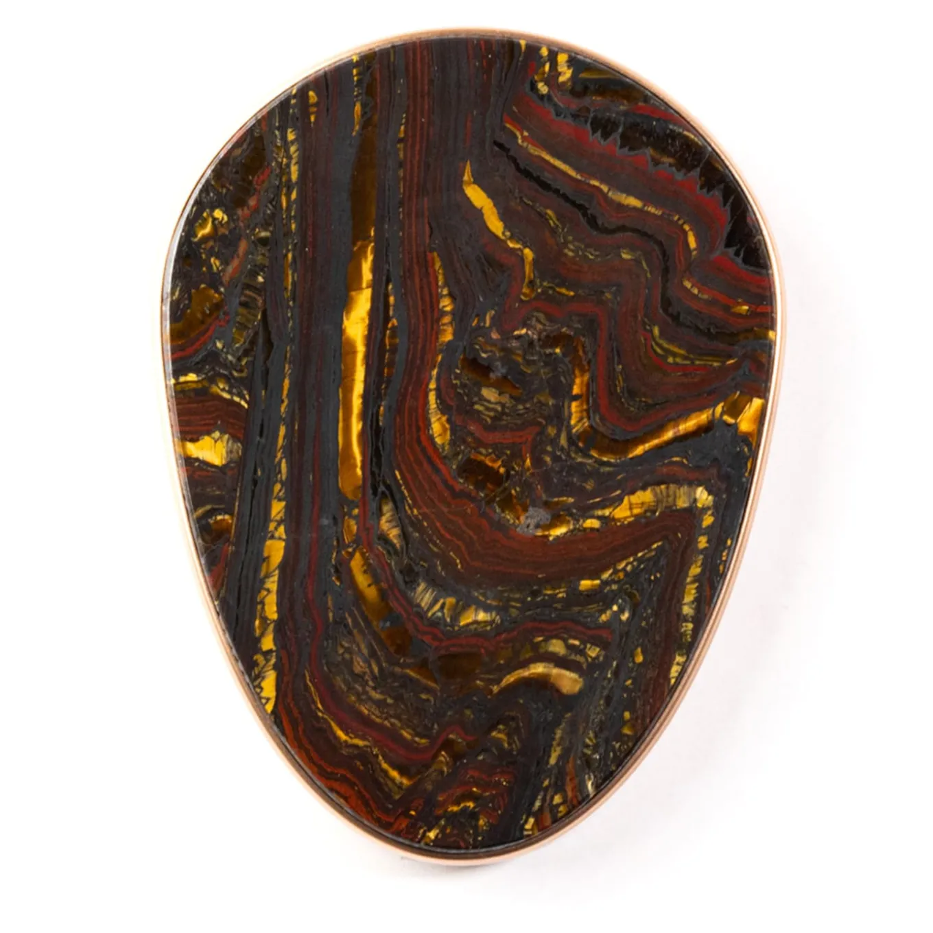 Enki Two Iron Eye & Golden Desktop Charger