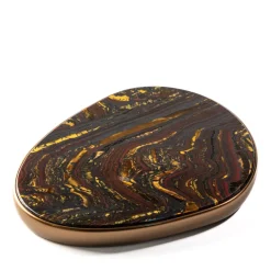 Enki Two Iron Eye & Golden Desktop Charger