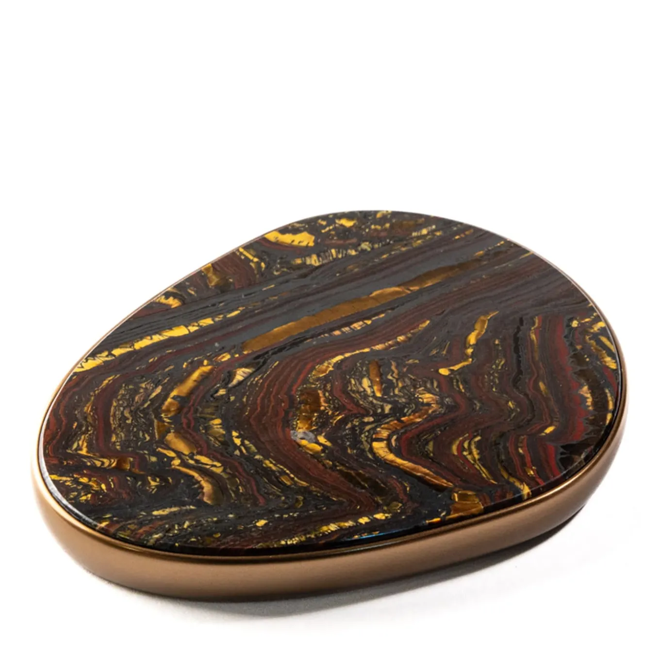 Enki Two Iron Eye & Golden Desktop Charger