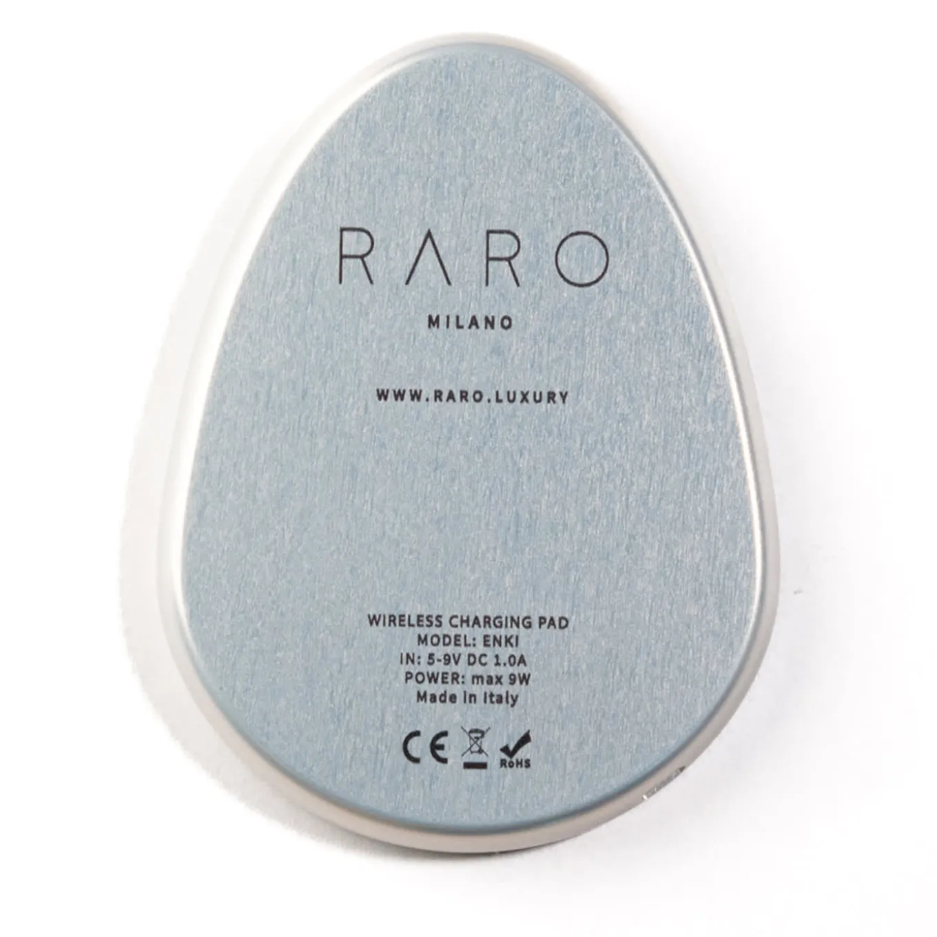 Enki Two Labradorite & Silver Desktop Charger