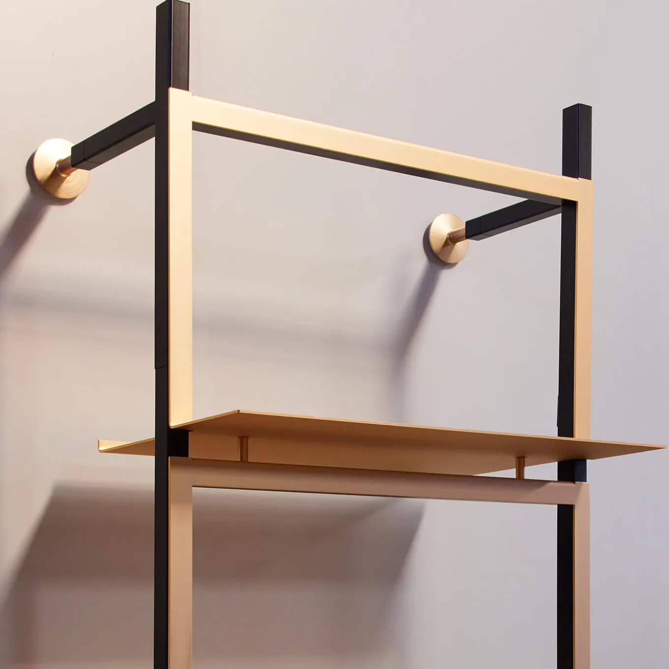 Enrica 24 Karat Gold Shelf by Federico Peri