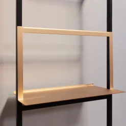 Enrica 24 Karat Gold Shelf by Federico Peri