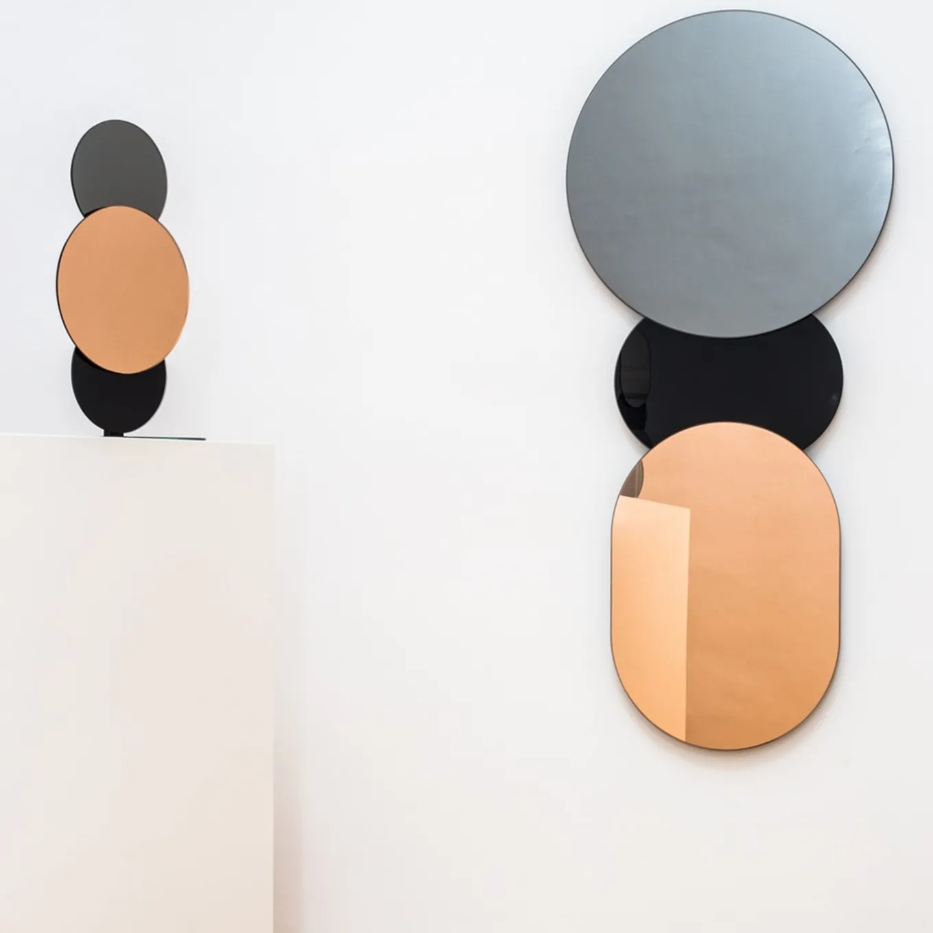 Equilibrista B2P Wall Mirror by Giovanni Botticelli x Swing Design Gallery