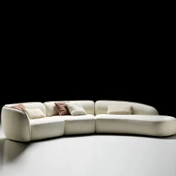 Erasmo White Sofa