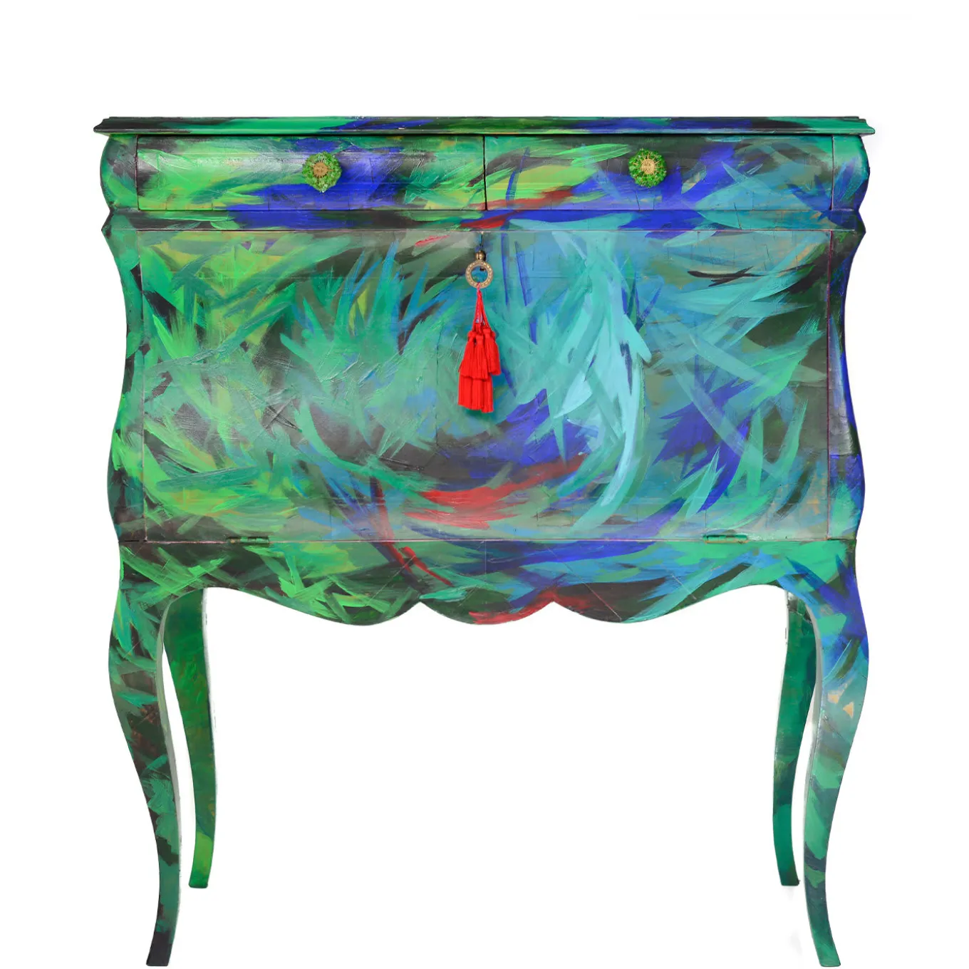 Erboso Vintage Flap Secretary Desk