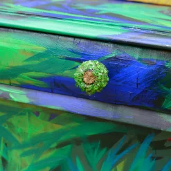 Erboso Vintage Flap Secretary Desk