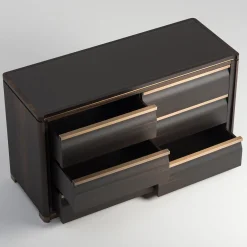 Ercole dark brown Chest of drawers