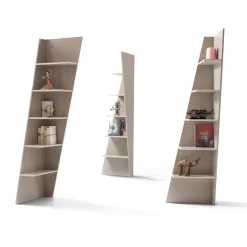 Esquina White Angular Bookcase by My_Lab