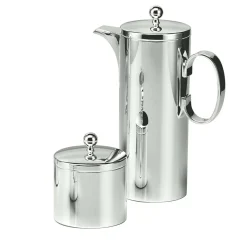 Essentia Coffeepot and Sugar Bowl Set for 12