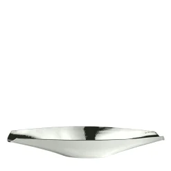 Essentia Indonesia Oval silver-plated metal Centerpiece