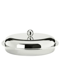 Essentia Oval Serving Bowl with Lid